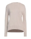 Max Mara Woman Sweater Beige Size S Wool, Cashmere