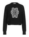 Max Mara Woman Sweater Black Size L Virgin Wool In Black