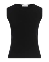 Max Mara Sleeveless Sweater In Black