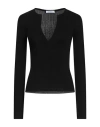 Max Mara Black Urlo Silk-cashmere Pullover In Black