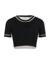Max Mara Woman Sweater Black Size S Cotton, Polyester