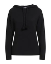 Max Mara Woman Sweater Black Size S Wool, Cashmere