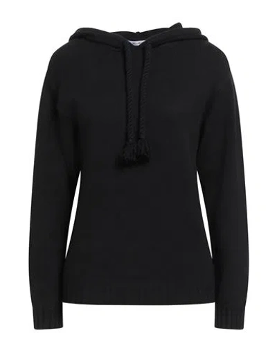 Max Mara Woman Sweater Black Size S Wool, Cashmere
