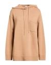 Max Mara Woman Sweater Camel Size M Wool, Cashmere In Brown