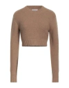 Max Mara Woman Sweater Camel Size S Cashmere In Camel
