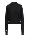 Max Mara Woman Sweater Charcoal Size S Wool, Cashmere In Black