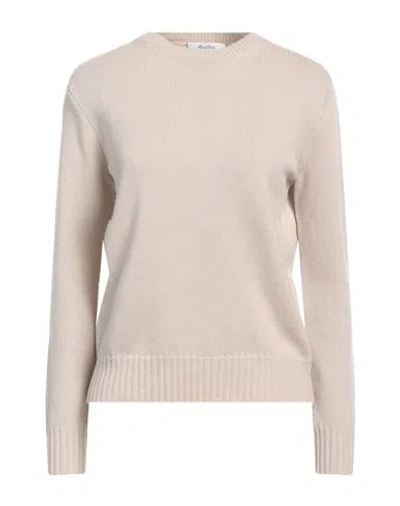 Max Mara Woman Sweater Cream Size L Cashmere In White