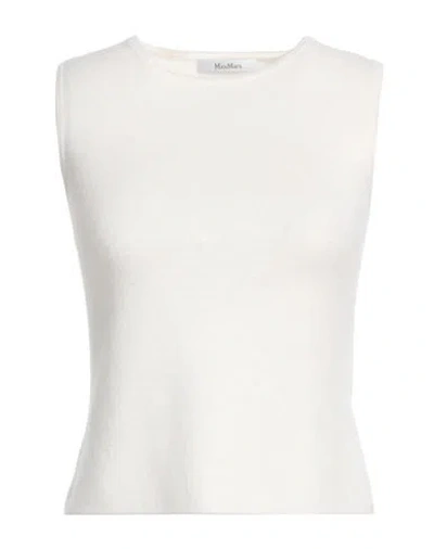 Max Mara Woman Sweater Cream Size Xs Wool, Cashmere