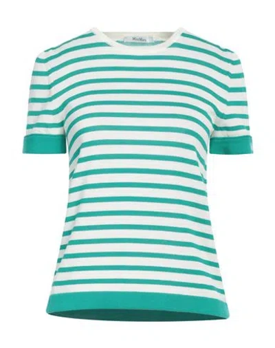 Max Mara Woman Sweater Green Size S Cotton