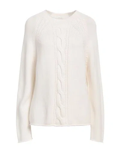 Max Mara Woman Sweater Ivory Size L Cashmere
