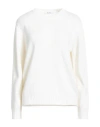 Max Mara Woman Sweater Ivory Size L Cashmere In White