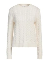Max Mara Woman Sweater Ivory Size M Cashmere In White