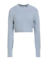 Max Mara Woman Sweater Light Blue Size L Cashmere
