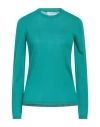 Max Mara Woman Sweater Light Green Size M Virgin Wool