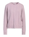 Max Mara Woman Sweater Lilac Size Xl Cashmere In Purple