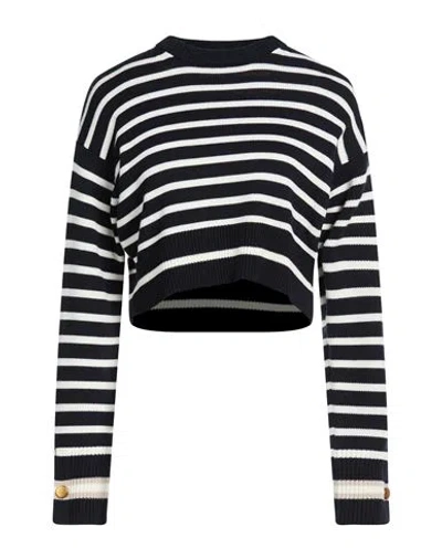 Max Mara Woman Sweater Midnight Blue Size L Virgin Wool