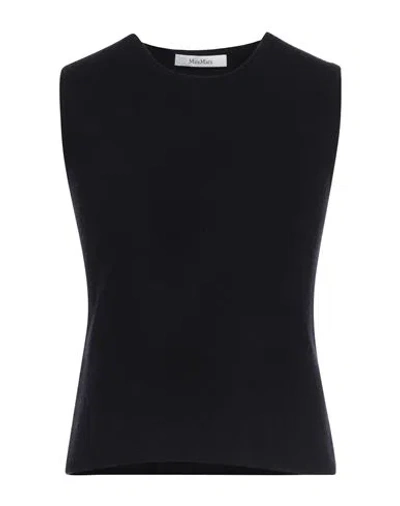 MAX MARA MAX MARA WOMAN SWEATER MIDNIGHT BLUE SIZE S WOOL, CASHMERE