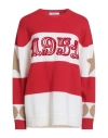 Max Mara Woman Sweater Red Size M Wool, Cashmere