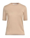 Max Mara Short-sleeved Crew-neck T-shirt In Neutral