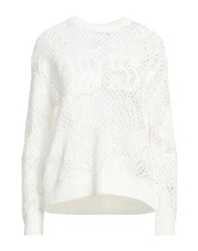 Max Mara Woman Sweater White Size Xs Cotton, Polyester