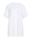 Max Mara Woman T-shirt White Size L Cotton