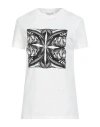 Max Mara Woman T-shirt White Size L Cotton