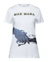 Max Mara T-shirts In White