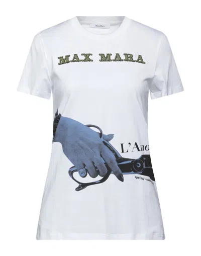 Max Mara T-shirts In White