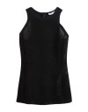 Max Mara Woman Tank Top Black Size S Polyester In Black