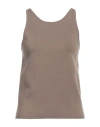 Max Mara Alfeo Tank Top In Brown