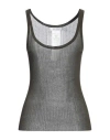 Max Mara Sfilata Woman Top Military Green Size L Silk In Green
