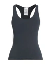 Max Mara Woman Tank Top Navy Size M Polyamide, Elastane In Blue