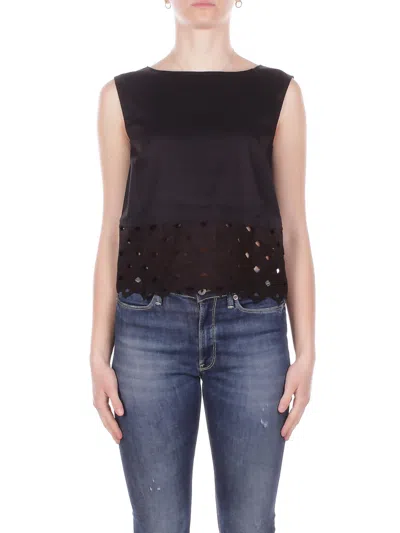 Max Mara Woman Top 2616161039600 002 Bch May Black In Multi