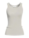 Max Mara Woman Top Beige Size M Viscose, Polyester