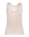 Max Mara Woman Top Beige Size M Cashmere In Nude & Neutrals