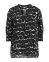 Max Mara Three-quarter Sleeve Top In Black