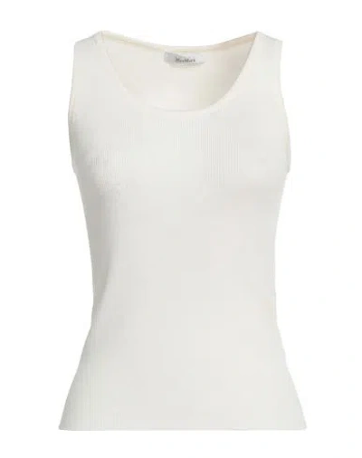 Max Mara Top  Woman Color White