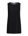 Max Mara Woman Top Lead Size L Polyester, Elastane In Grey
