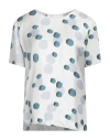 Max Mara Leisure Woman Top Light Grey Size L Viscose, Elastane, Silk In Grey