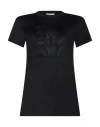 Max Mara Woman T-shirt Black Size M Cotton