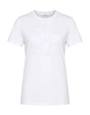 Max Mara Woman T-shirt White Size L Cotton