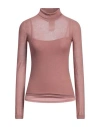 Max Mara Turtleneck Long In Pink