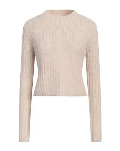 Max Mara Woman Sweater Beige Size M Wool, Cashmere