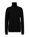 Max Mara Woman Turtleneck Black Size S Virgin Wool In Black