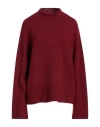 Max Mara Minimal Solid Knit Sweater In Red