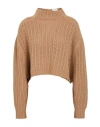 Max Mara Hodeida Wool And Cashmere Sweater In Beige