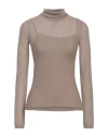 Max Mara Fatuo Jersey Long Sleeve Top & Tank Top In Beige