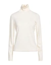 Max Mara Woman Turtleneck White Size M Cashmere
