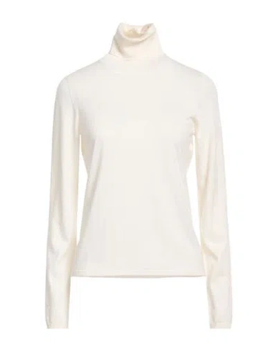 Max Mara Woman Turtleneck White Size M Cashmere
