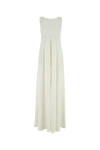 Max Mara White Cady Eschilo Jumpsuit In White